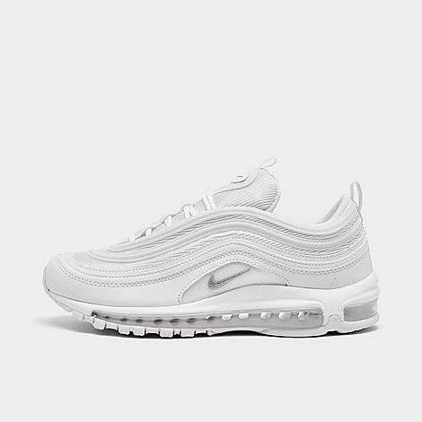 Men's Air Max 97 Casual Shoes in White/Black/Wolf Grey