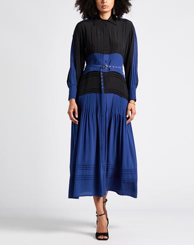 Woman Maxi dress Bright blue Size S Silk