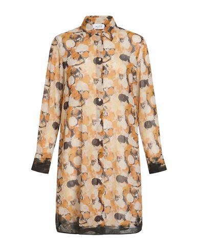 Aviù Woman Midi dress Mandarin Size 4 Polyester