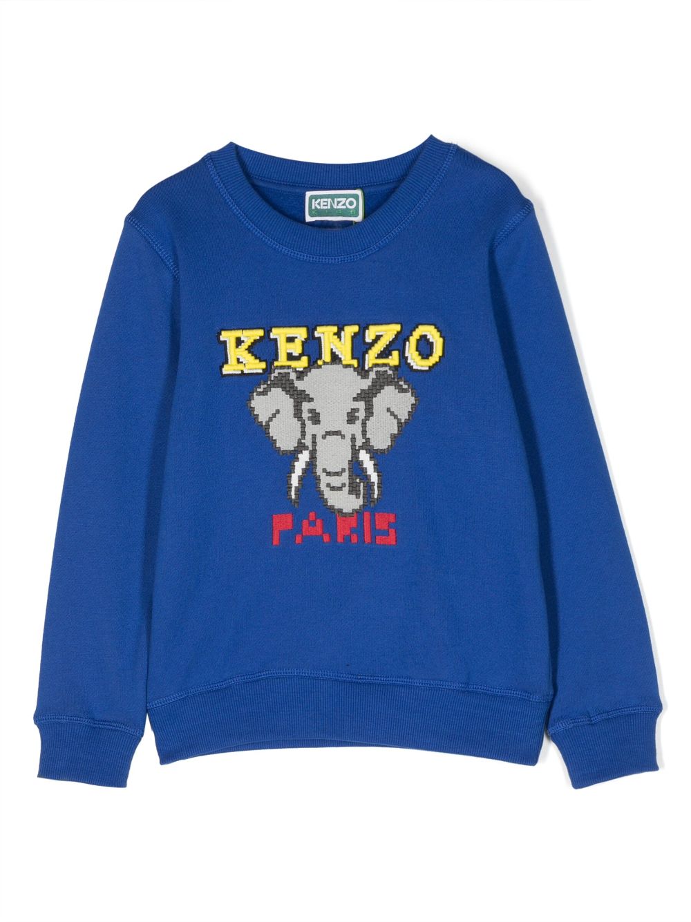 Jungle Game Elephant sweatshirt - Blue