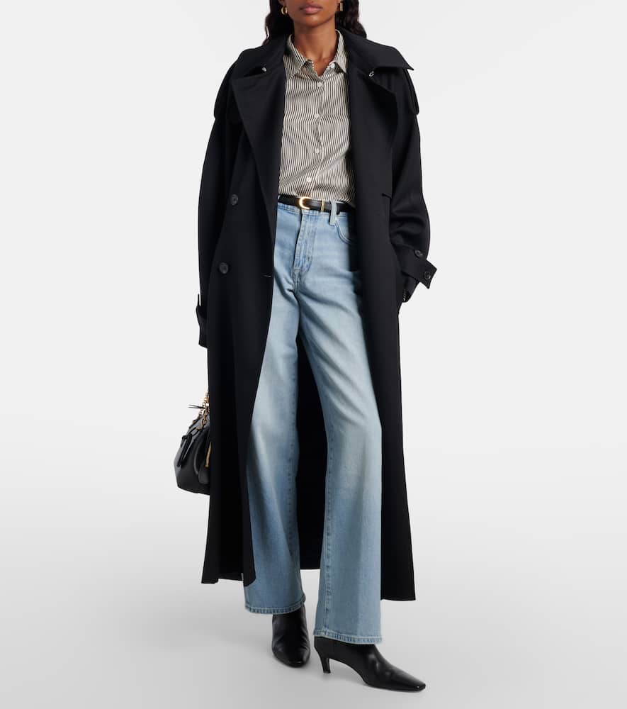 Stovepipe Straight mid-rise straight jeans