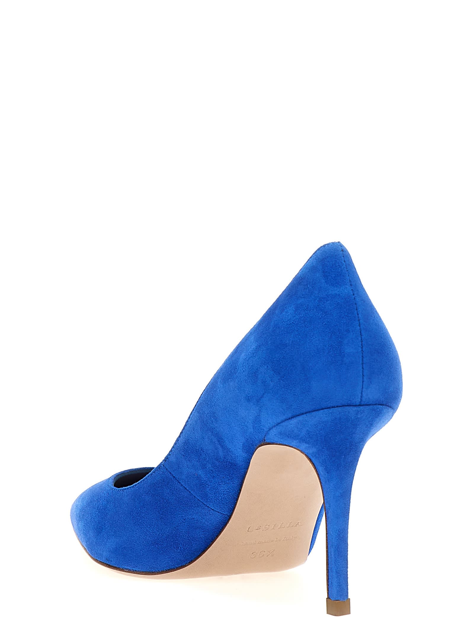 Eva pointed pumps - Blue