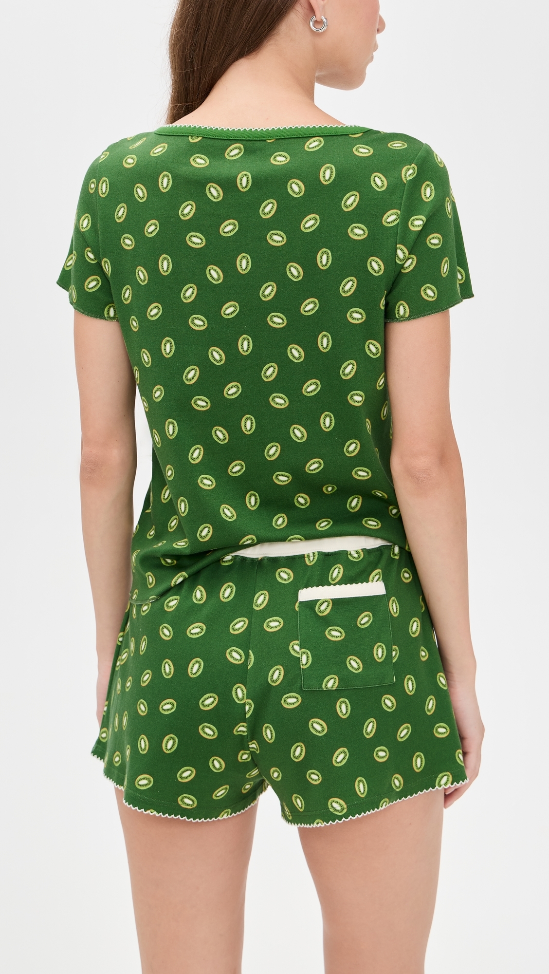 Suzie Pajama Set Kiwi