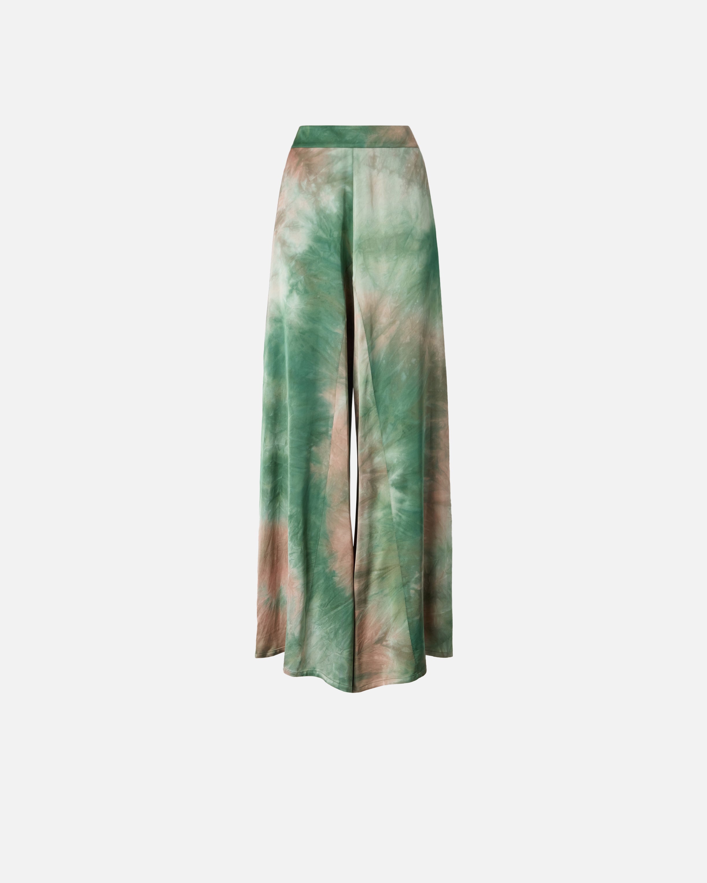 Gradient satin trousers - 38