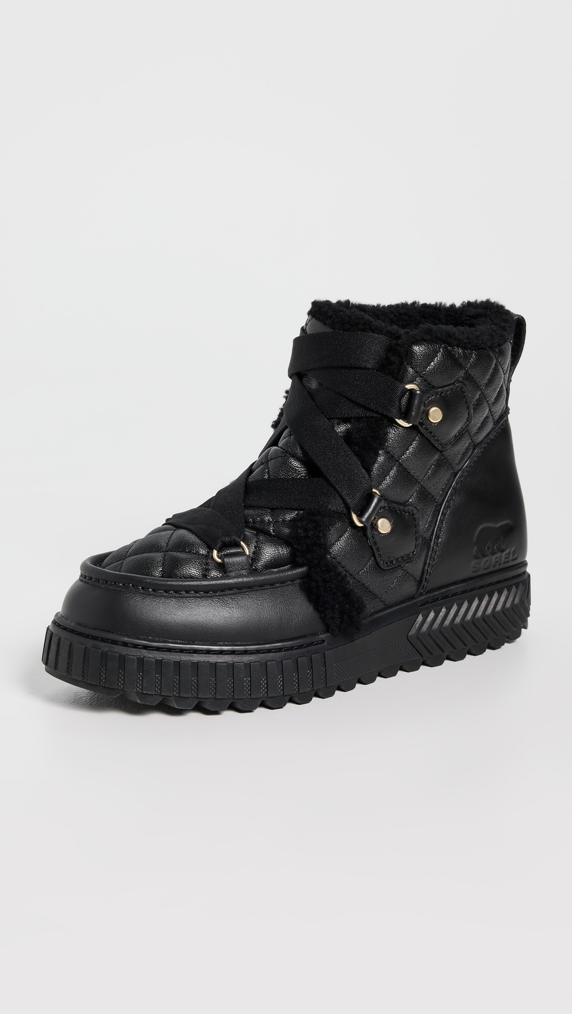 Ona Ave Alpine Lux Boots Black/Sea Salt