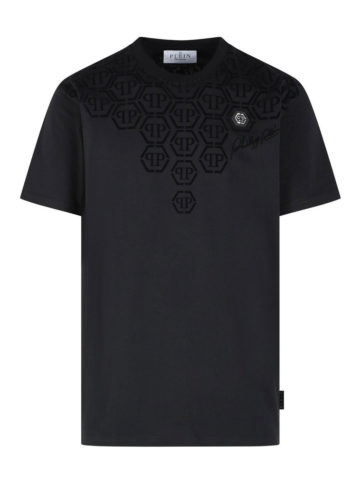 Black Cotton T-Shirt