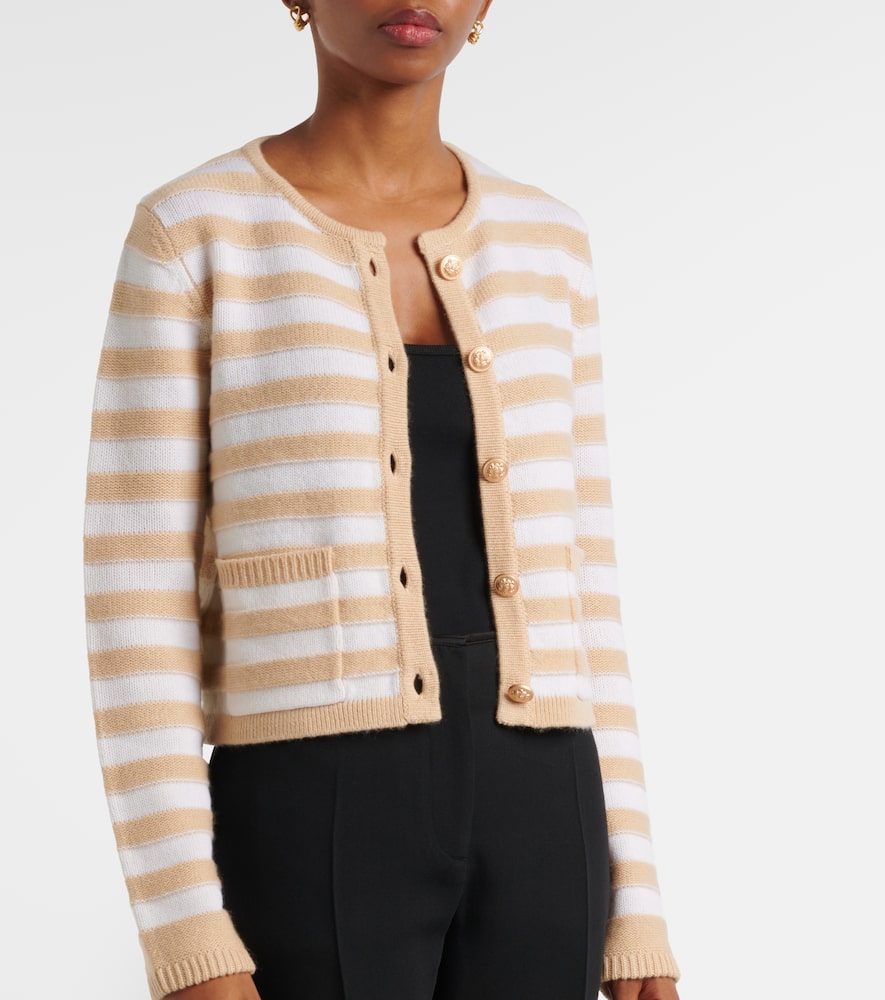 Jardin des Orangers Wool and cashmere cardigan