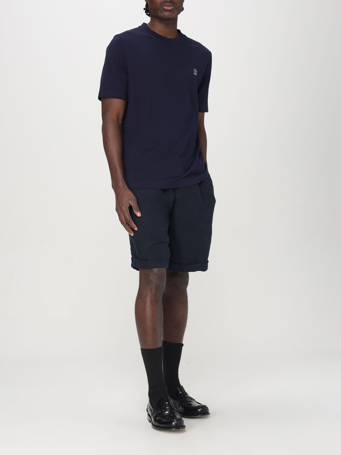 Short Men color Blue