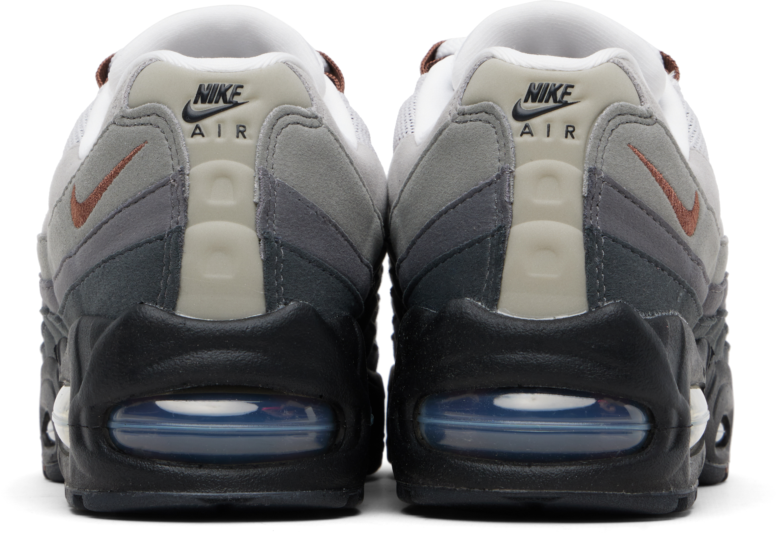 Gray Air Max 95 Big Bubble Sneakers