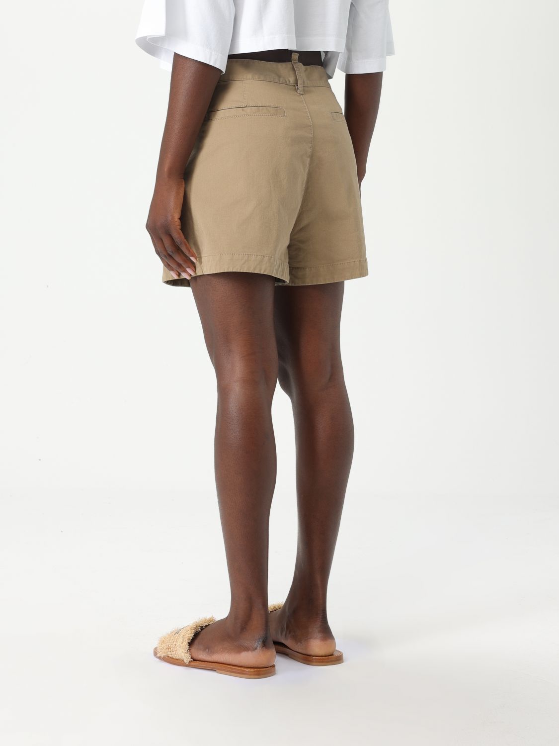 Short DSQUARED2 Woman color Beige