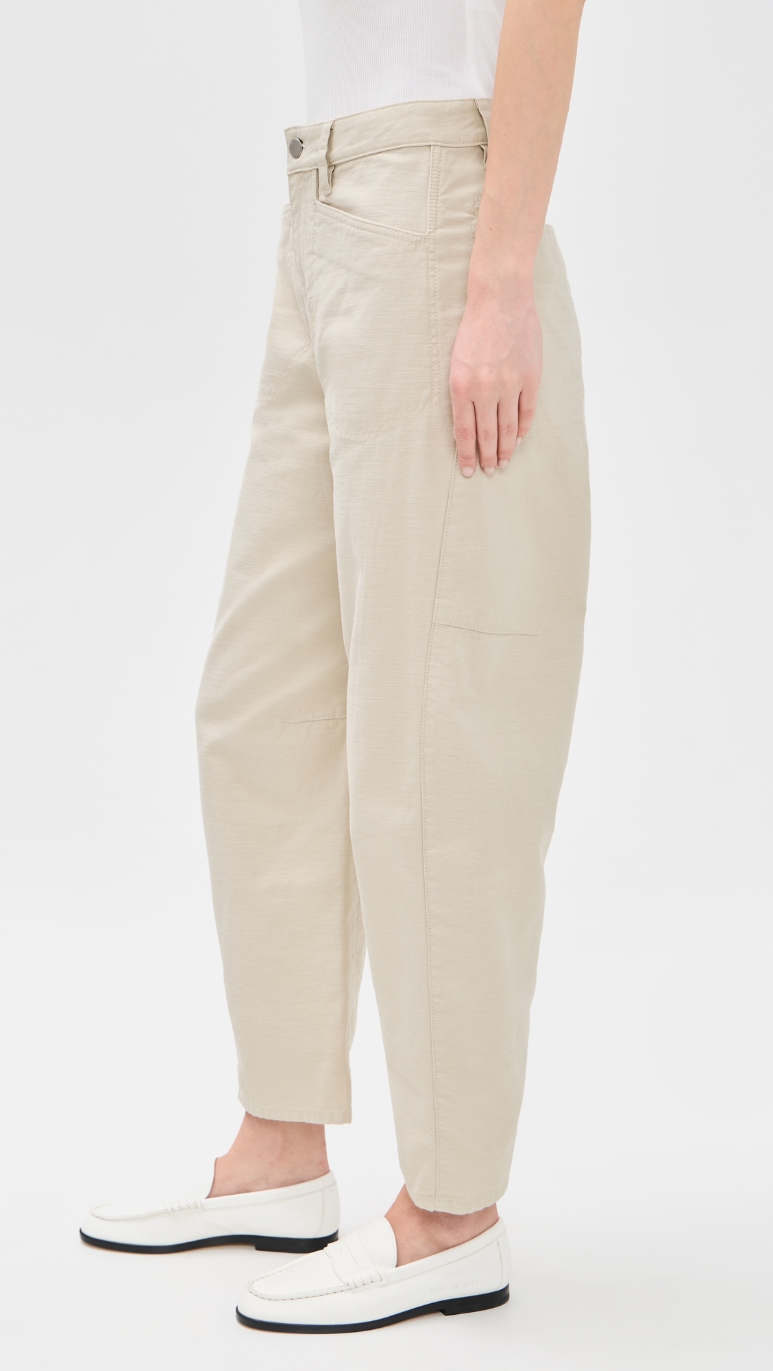 Stevie Utility Tapered Pants Tan