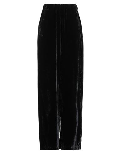 Woman Pants Black Size 2 Polyester