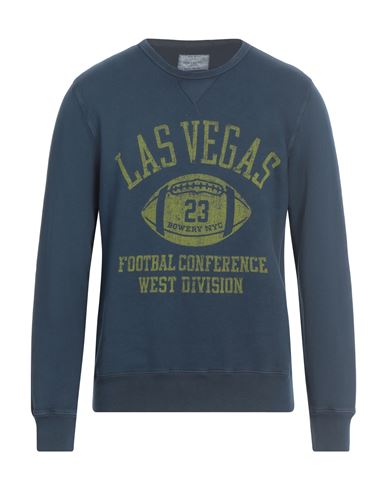 Bowery Man Sweatshirt Navy Size M Cotton