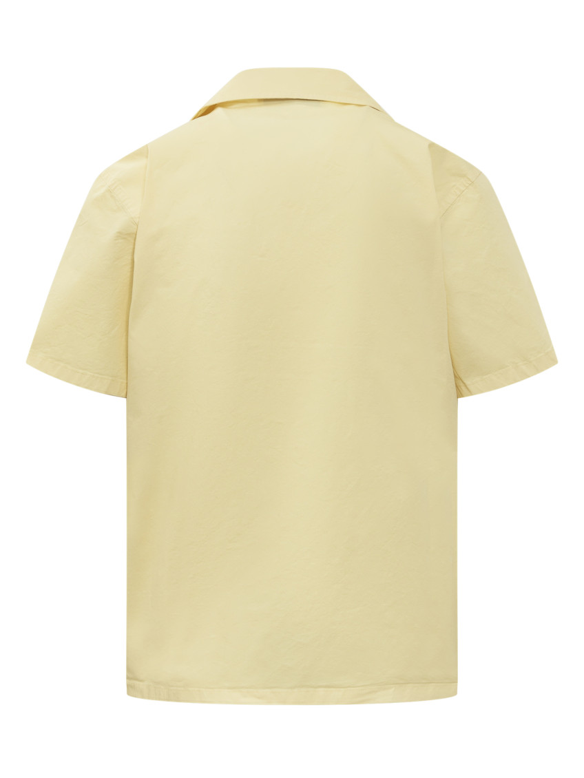 Yellow Relaxed Solid Shirt