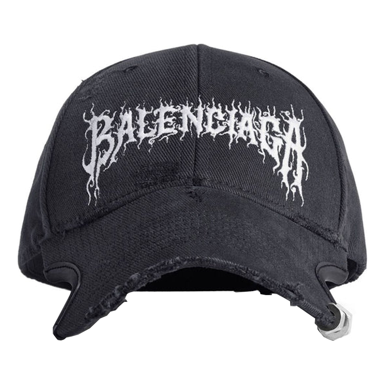 Diy Metal Outline Cap 'Black'
