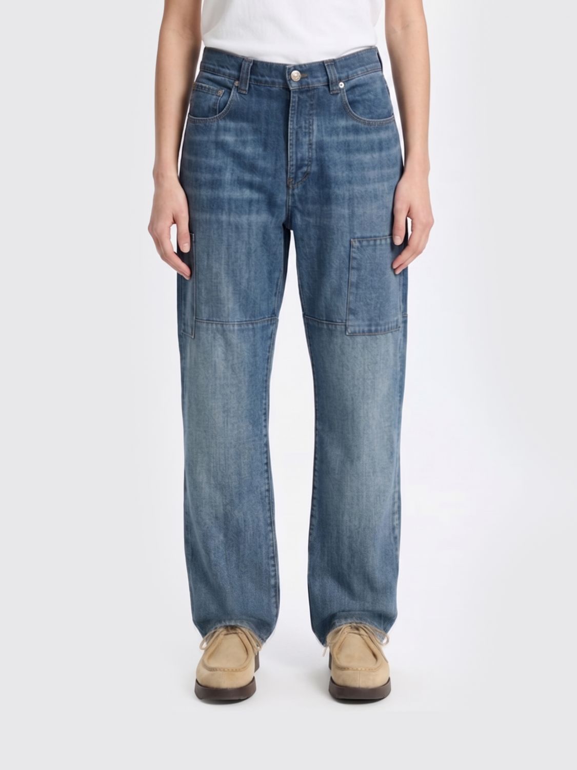 Jeans Woman color Blue