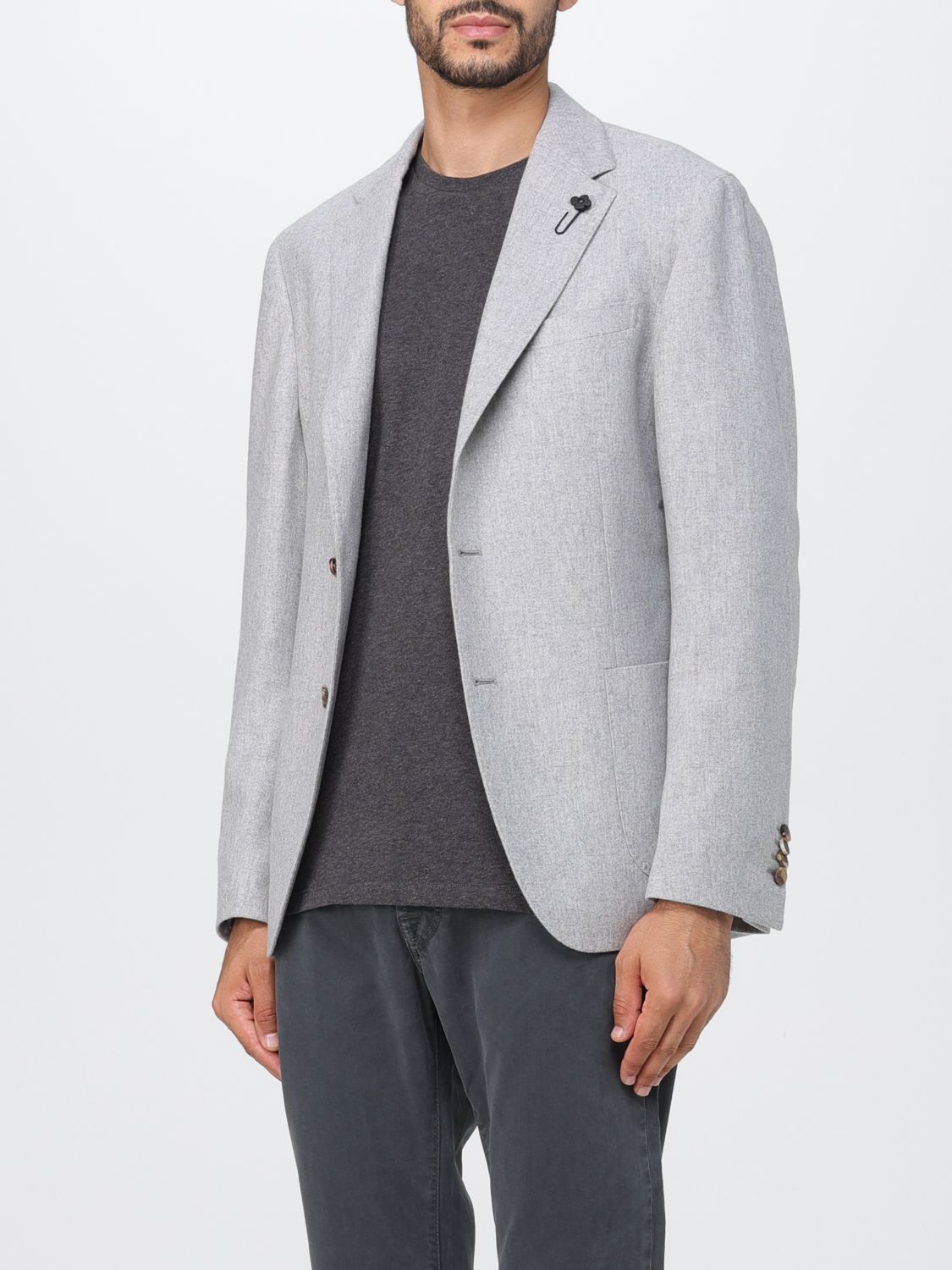 Jacket Men color White