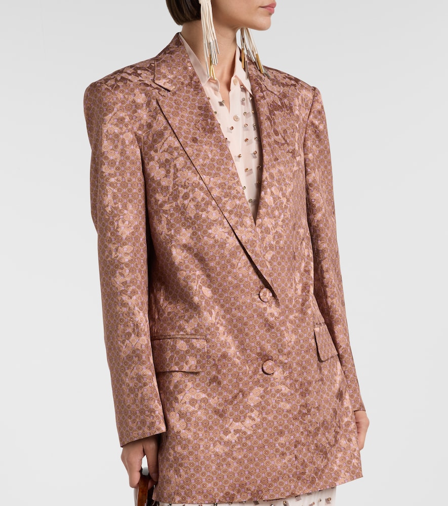 Printed blazer