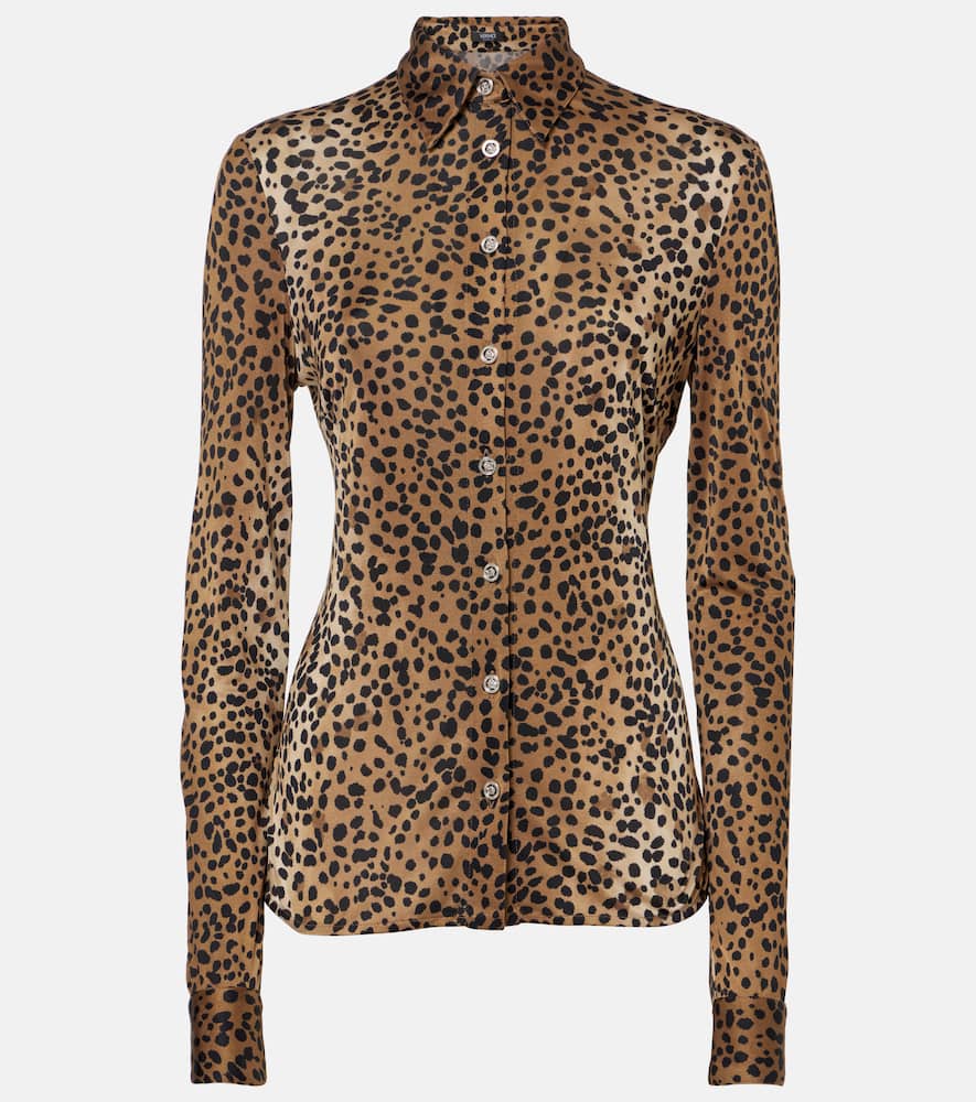 Leopard-print shirt