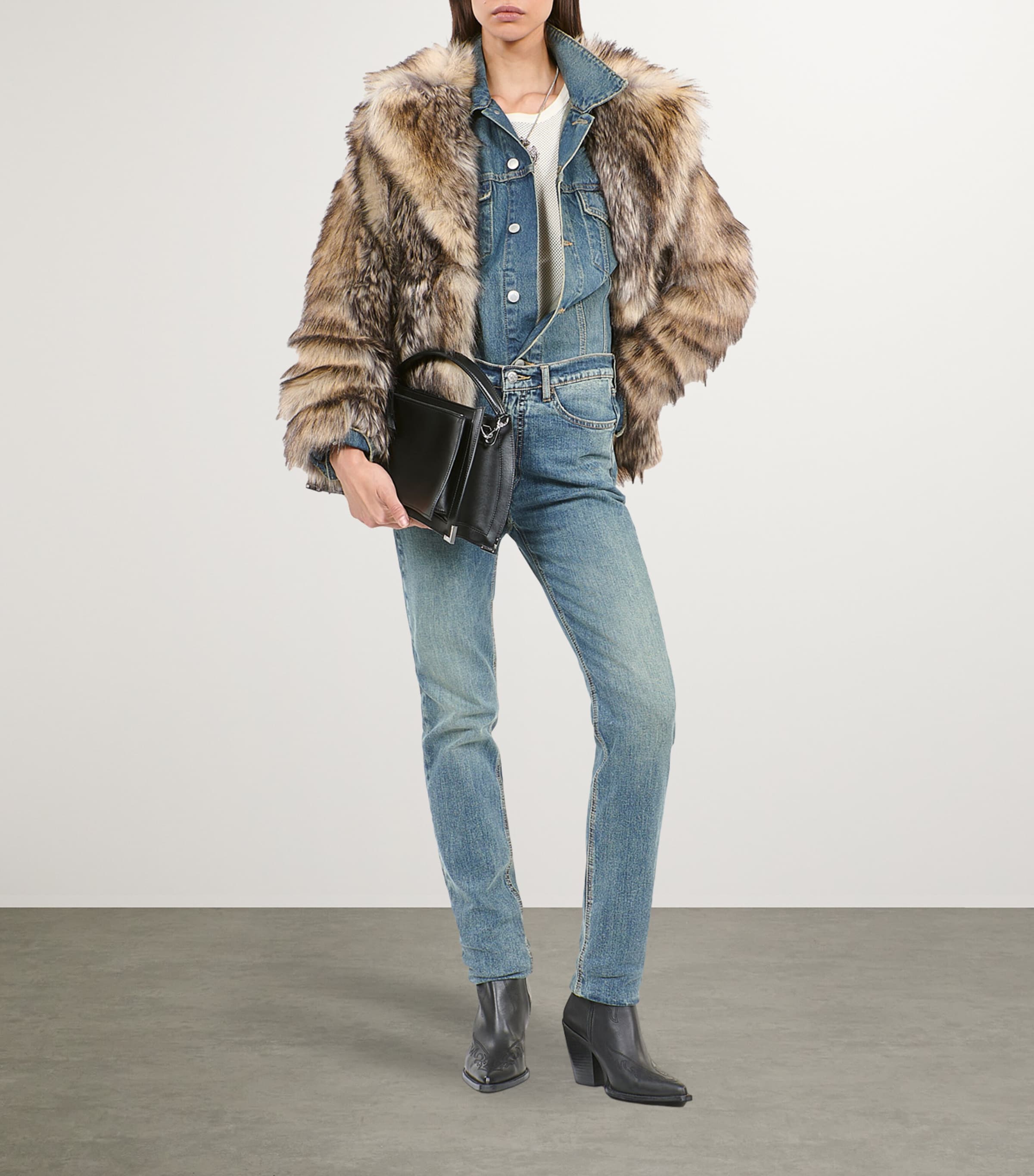 Faux Fur Coat