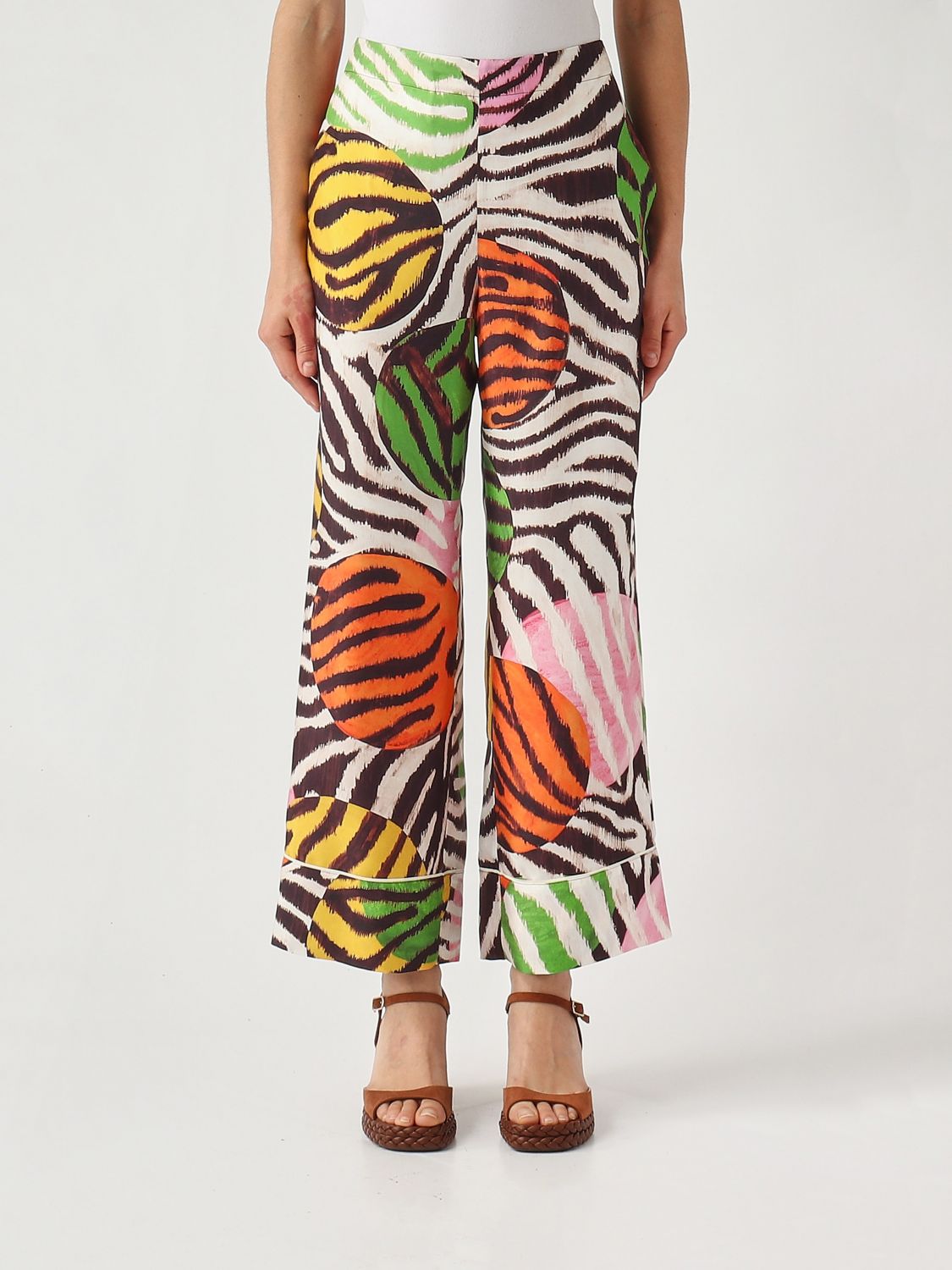 Pants Woman color Red