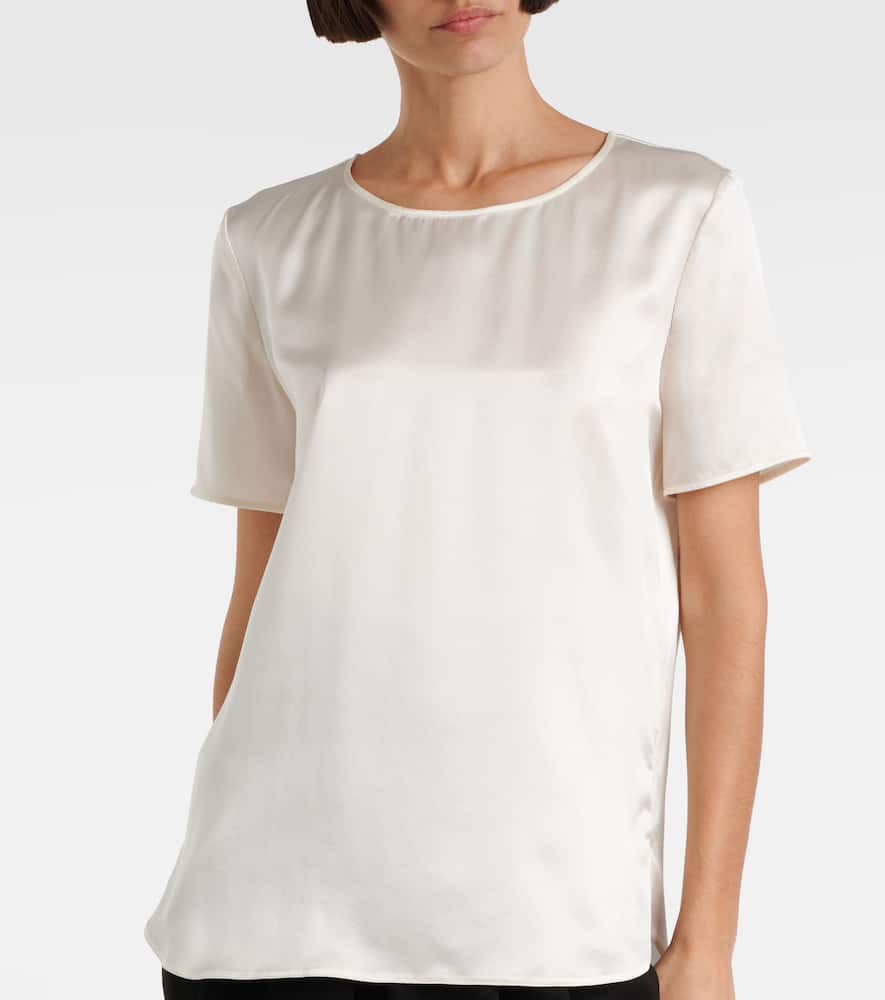 Dida silk satin T-shirt