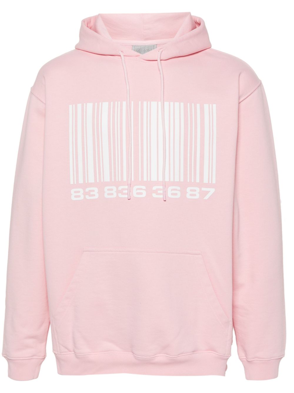 Big-Barcode hoodie - Pink