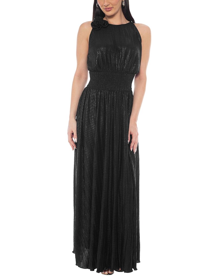 Pleated Maxi Dress