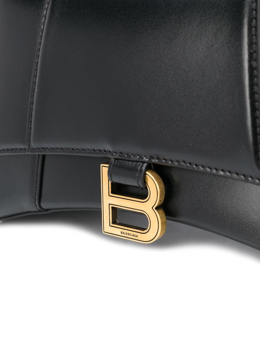 Black Hourglass Satchel