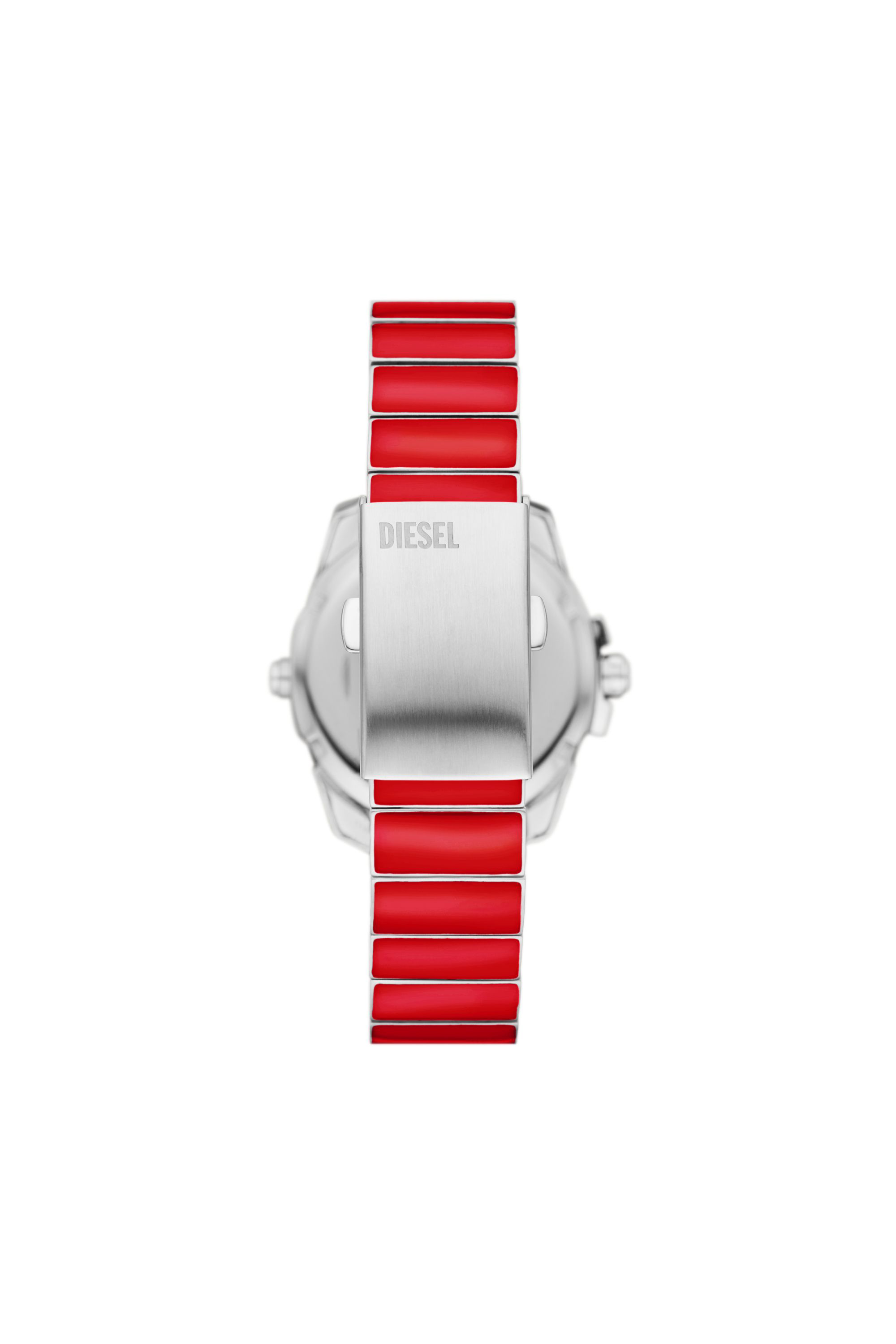 Baby Chief Digital red enamel and stainless steel watch - Timeframes - Unisex - Red