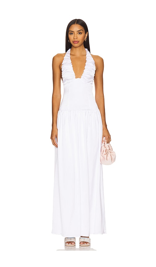 MORE TO COME x Yhasmina Ferrara Gracy Maxi Dress in Ivory.  XXS also in L, M, S