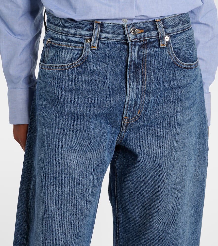 The Bubble barrel-leg jeans