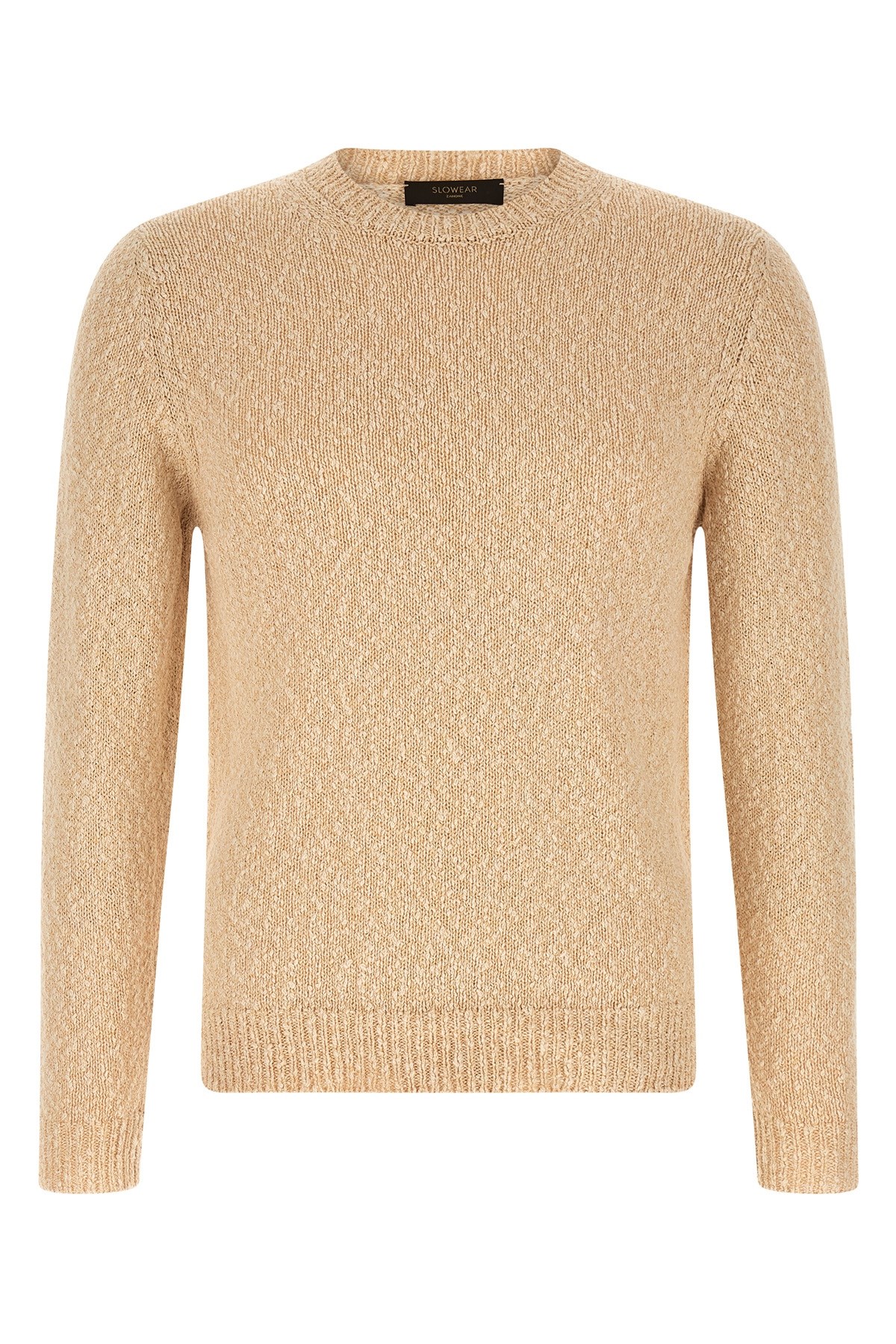Two-Tone Yarn Sweater