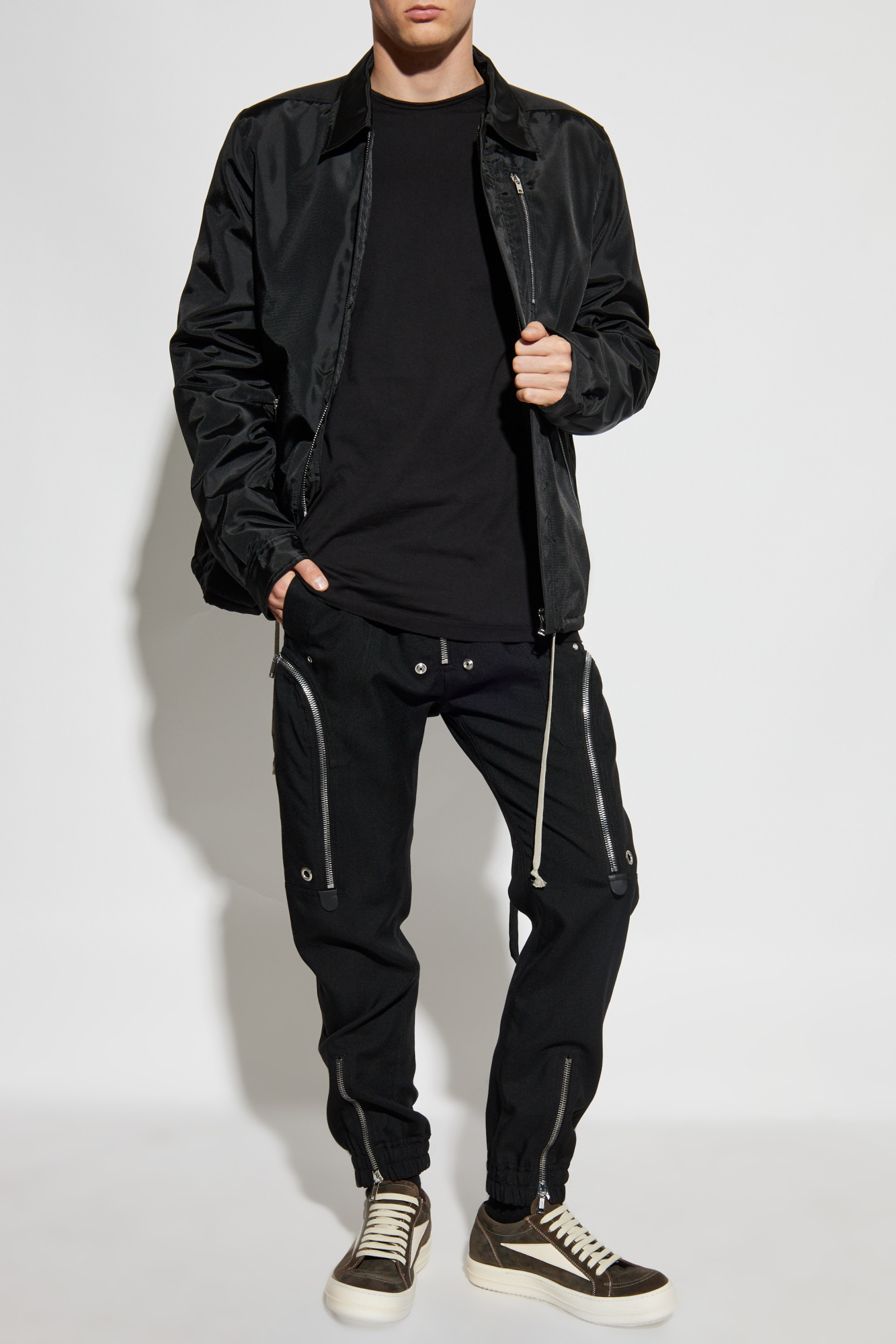 T-shirt With Logo, Men's, Black