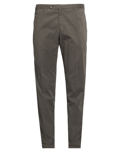 Man Pants Charcoal Size 42 Cotton, Elastane