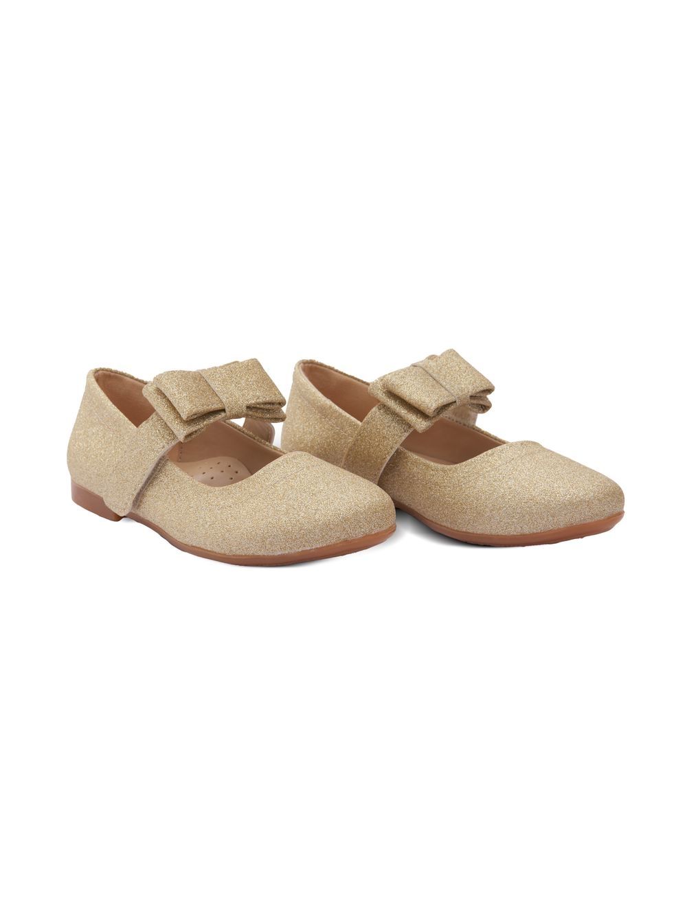 Bow-detail ballerina shoes - Neutrals