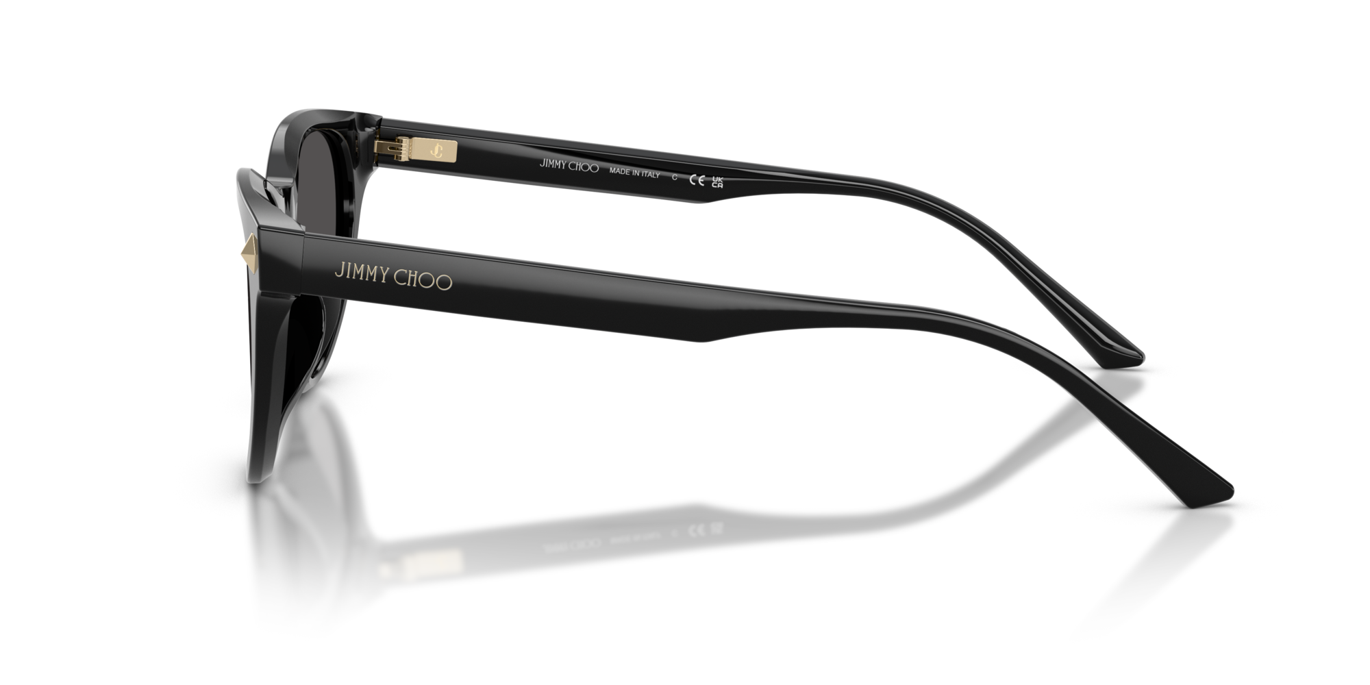 Jimmy Choo Woman Jimmy Choo JC5043D 500087 Sunglasses Acetate Black Grey Pantos Norma