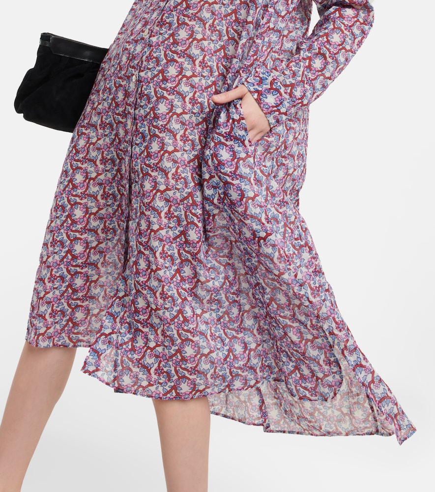 Marant Etoile Eliane floral-print cotton midi dress