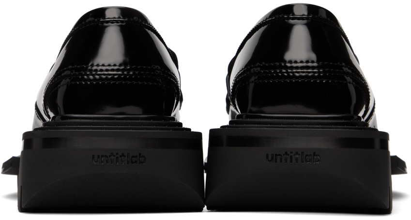 Untitlab® Black Reel Loafers