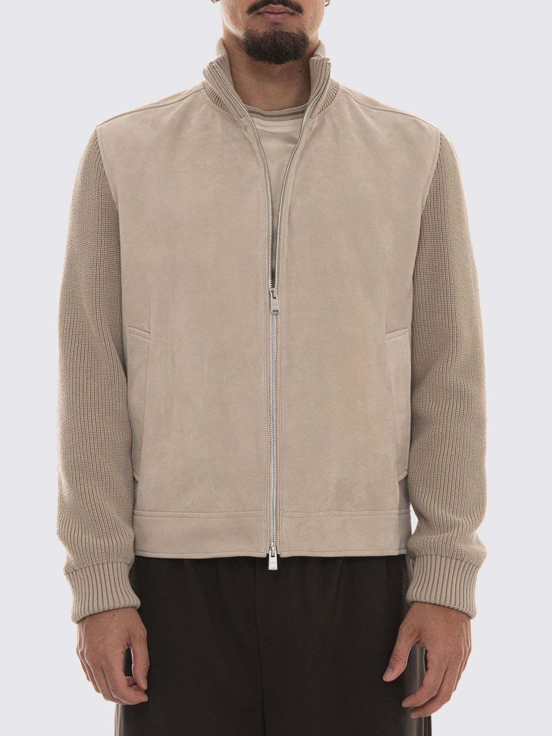 Jacket Men color White