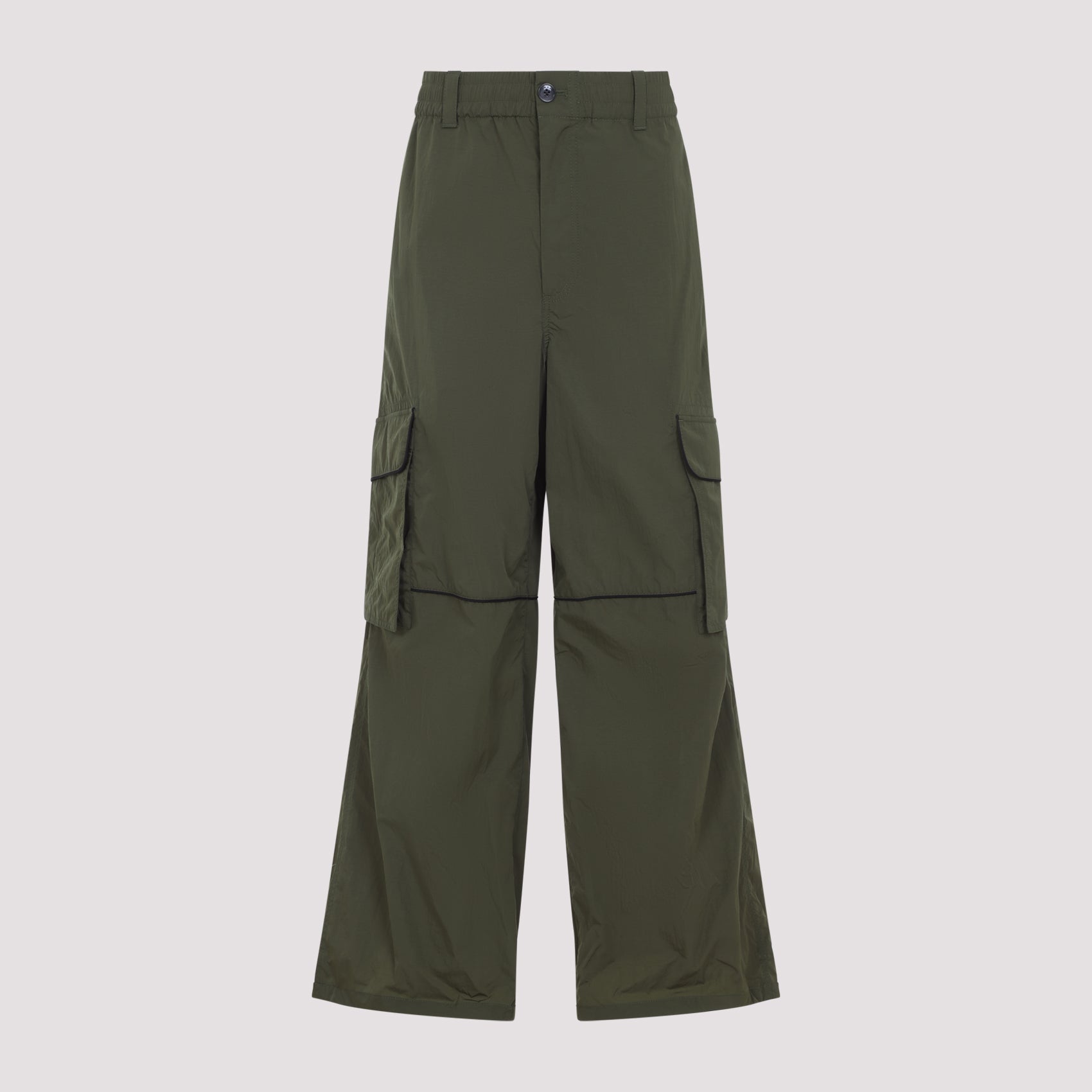 Nylon Cargo Pants