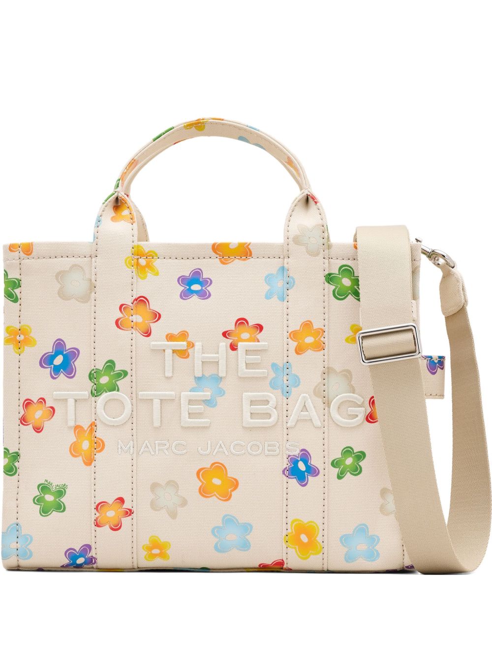 Marc Jacobs The Wild Daisy Medium Tote Bag - Neutrals