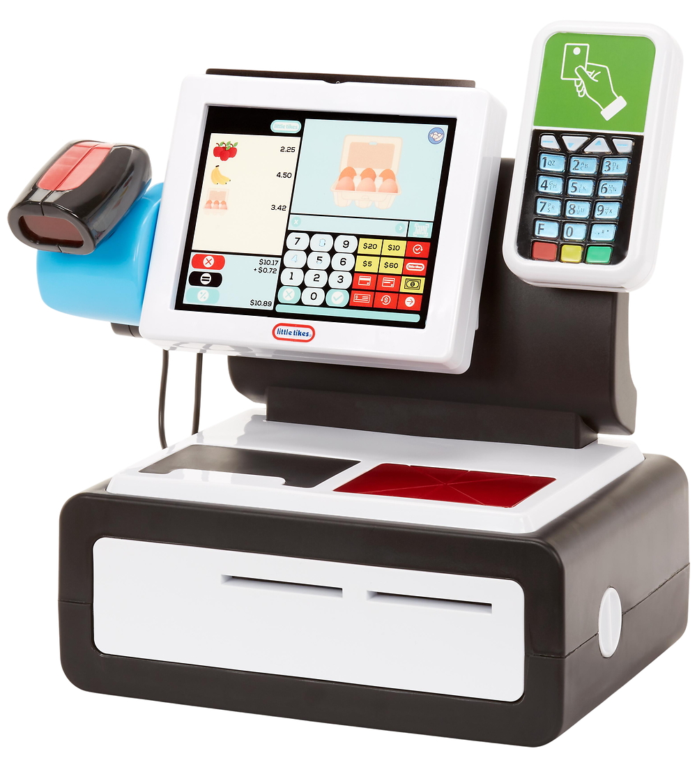 Little Tikes Cash register w. Light/Sound - First Self Checkout - Little Tikes - OneSize - Toy