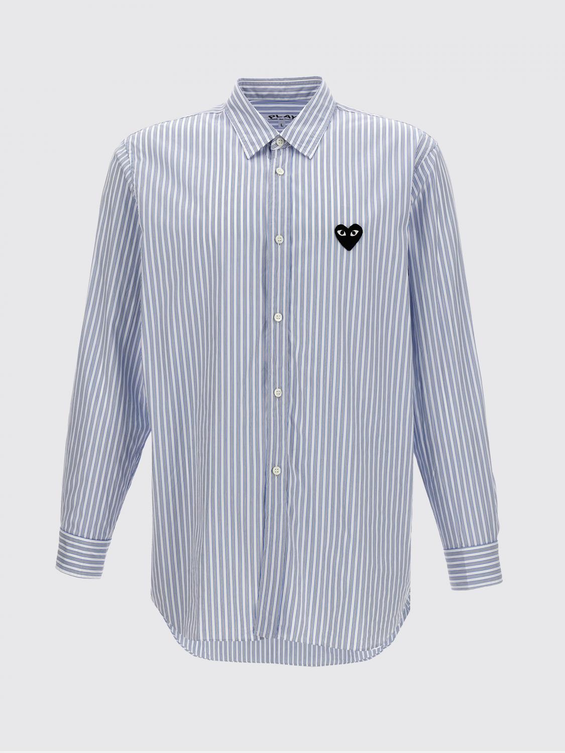 Shirt COMME DES GARÇONS PLAY Men color Blue