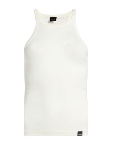 Woman Tank top White Size M Cotton