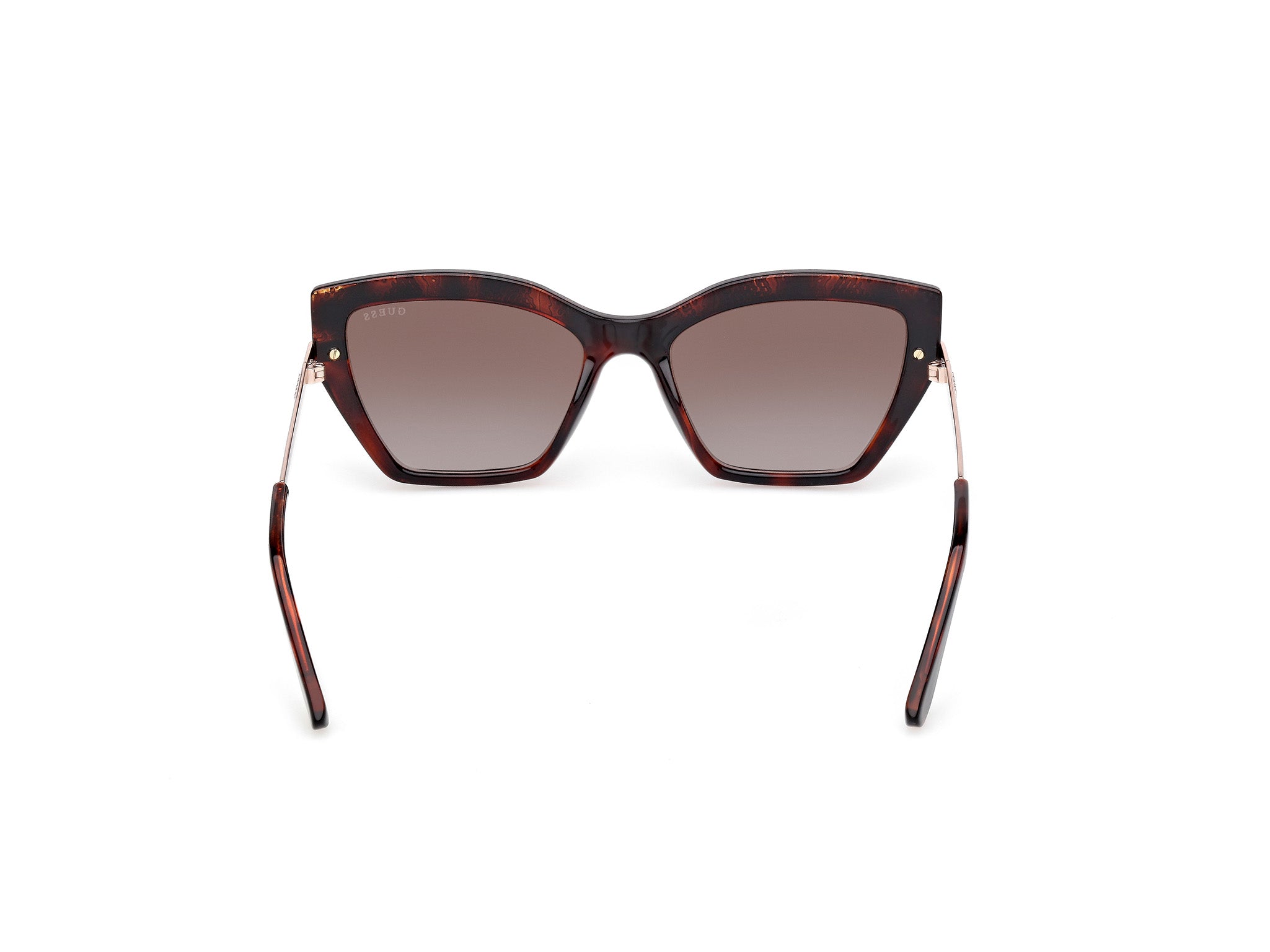 Guess Mujer Guess GU00216 52F Gafas de sol Inyectado la Habana Marrón Cuadrada Norma