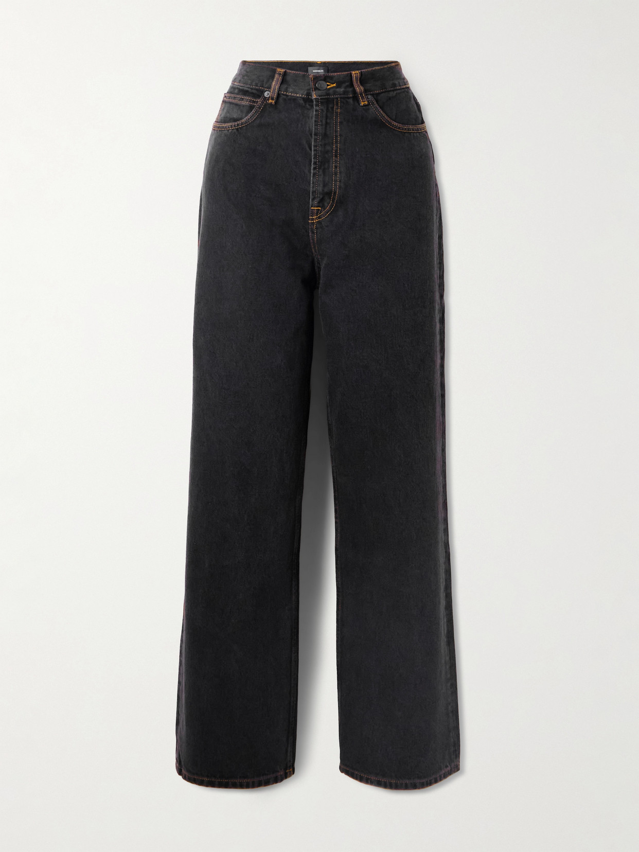 WARDROBE. NYC - Low-rise Boyfriend Jeans - Black