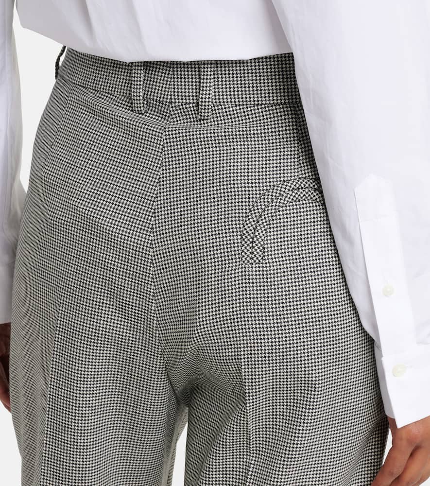 Blazé Milano Fox houndstooth straight pants