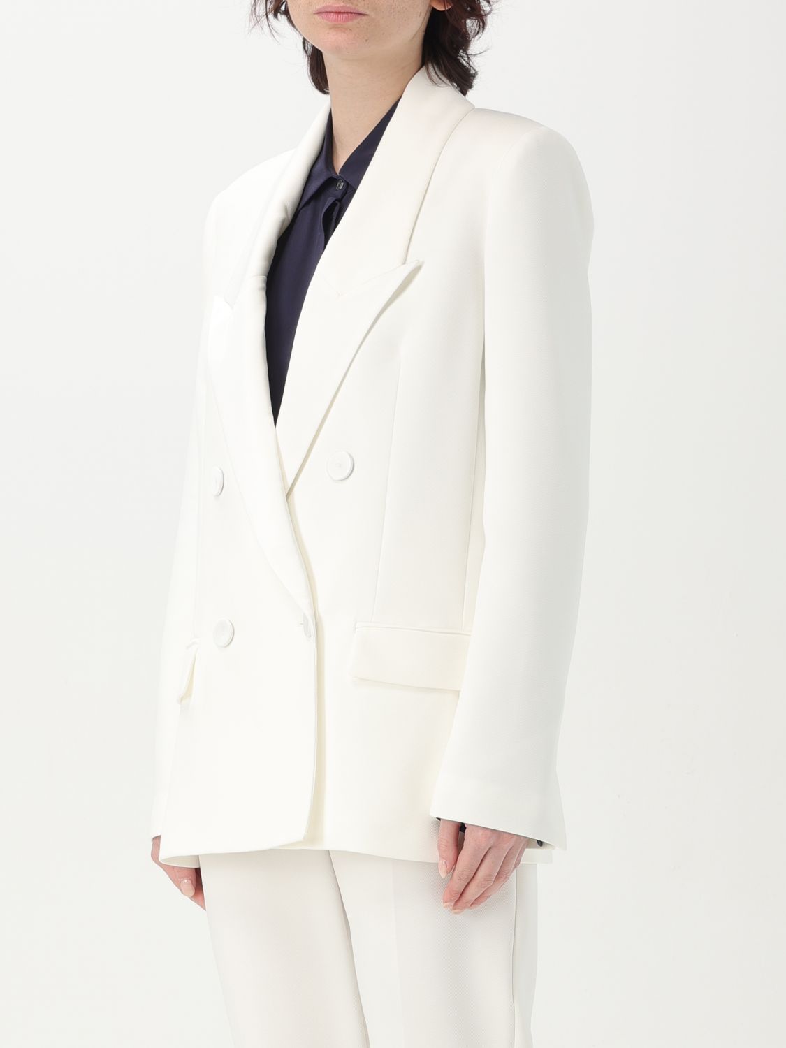 Peak-lapels blazer - Black