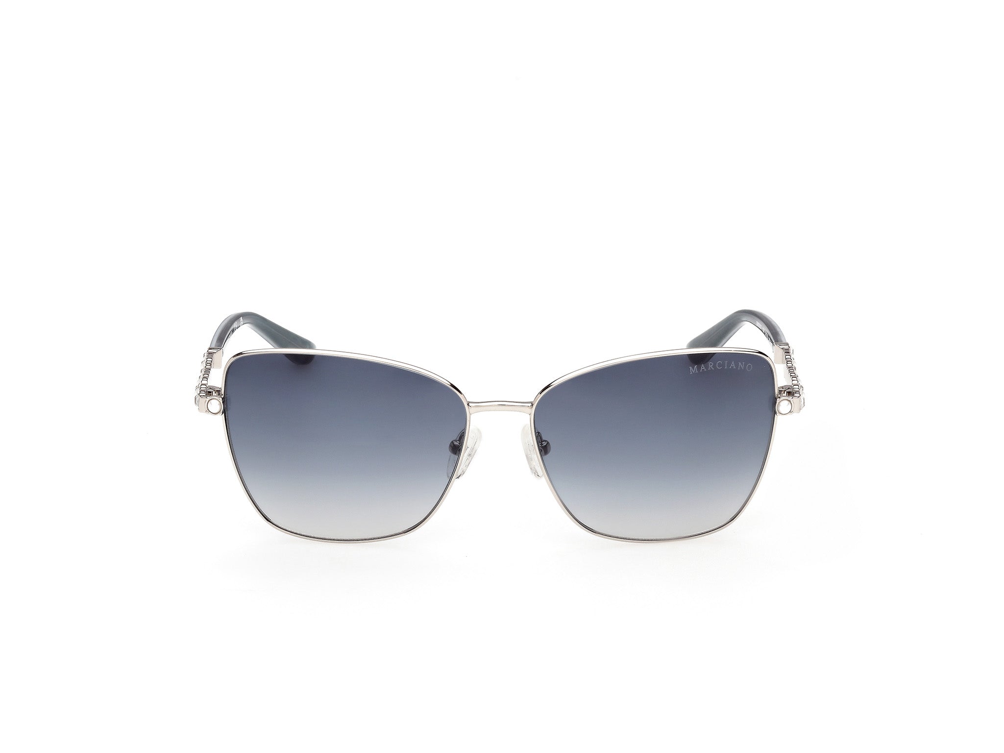 Guess by Marciano Woman Guess by Marciano GM00037 10W Sunglasses Metal Grey Blue Butterfly Norma